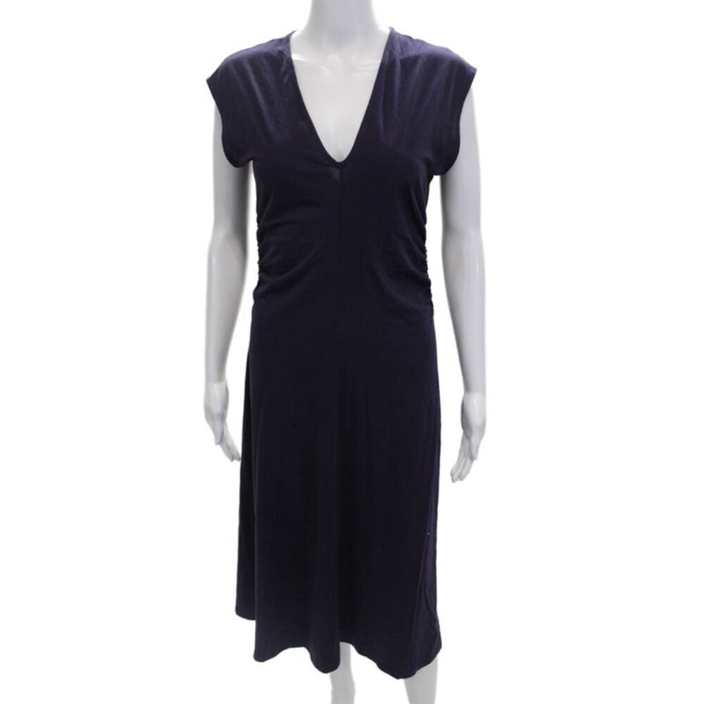 MM. La Fleur Womens Fit & Flare Midi Dress Purple Size S